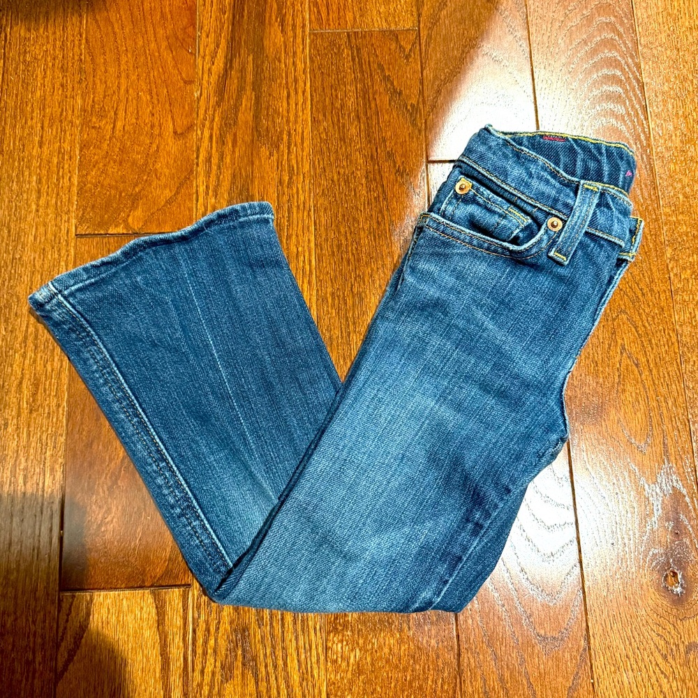 7 for All Mankind Flare Jeans- size 4T
